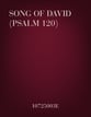 Song Of David (Psalm 120) Vocal Solo & Collections sheet music cover